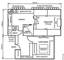 Floorplan drawing of Illawong Lodge